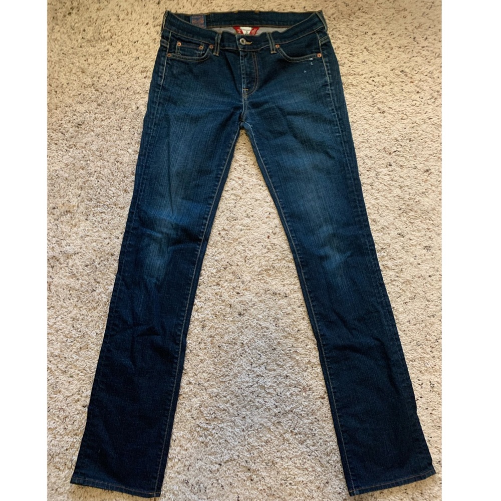 Lucky brand dark jeans!